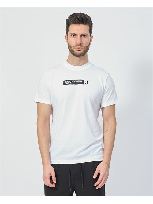 T-shirt slim fit Karl Lagerfeld con logo KARL LAGERFELD | A1M17112100